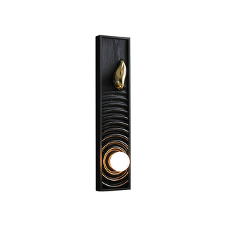 Ripplo Artistic Wood Wall Lamp
