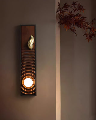 Ripplo Artistic Wood Wall Lamp