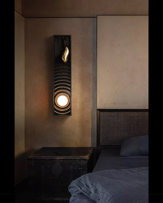 Ripplo Artistic Wood Wall Lamp