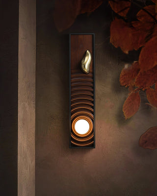 Ripplo Artistic Wood Wall Lamp