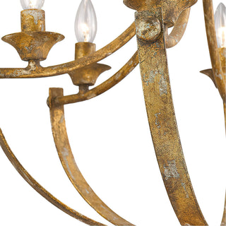 Provenza Vintage Brass Chandelier