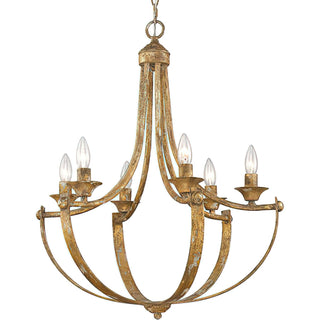 Provenza Vintage Brass Chandelier