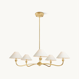 Avril Modern Brass Chandelier