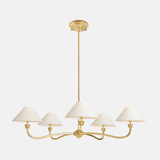 Avril Modern Brass Chandelier