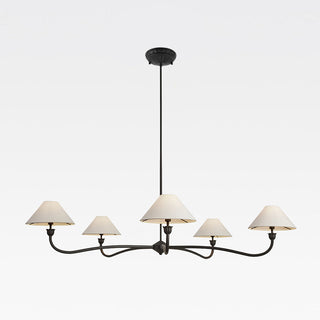 Avril Modern Brass Chandelier