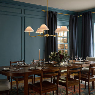 Avril Modern Brass Chandelier