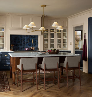 Avril Modern Brass Chandelier