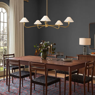 Avril Modern Brass Chandelier