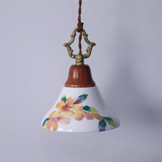 Lenk Vintage Ceramics Pendant Lamp