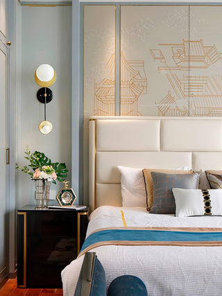 Balance Scale Mid-Century Modern Metal Wall Light