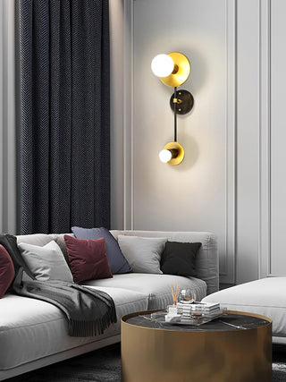 Balance Scale Mid-Century Modern Metal Wall Light