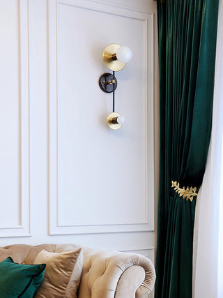 Balance Scale Mid-Century Modern Metal Wall Light