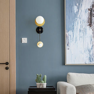 Balance Scale Mid-Century Modern Metal Wall Light