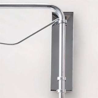 Balin Modern Chrome Glass Wall Sconce