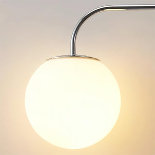 Balin Modern Chrome Glass Wall Sconce