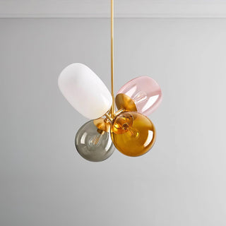 Lila Multicolor Glass Cluster Pendant Light