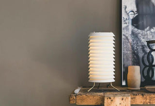 Baltic Sculptural Metal Tower Table Light