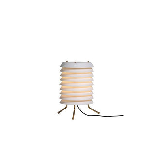 Baltic Sculptural Metal Tower Table Light
