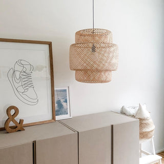 Bamboo Oriental Bamboo Pendant Light