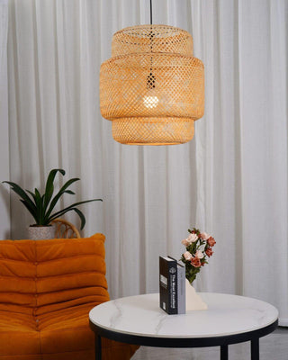 Bamboo Oriental Bamboo Pendant Light