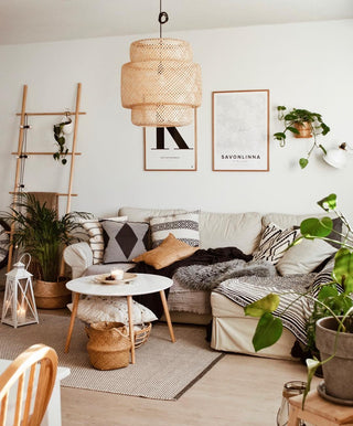 Bamboo Oriental Bamboo Pendant Light