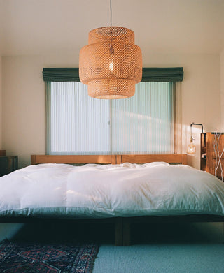Bamboo Oriental Bamboo Pendant Light