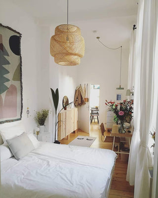 Bamboo Oriental Bamboo Pendant Light