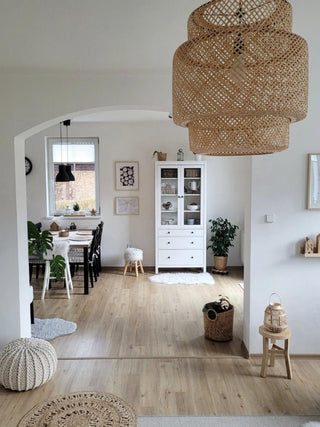 Bamboo Oriental Bamboo Pendant Light