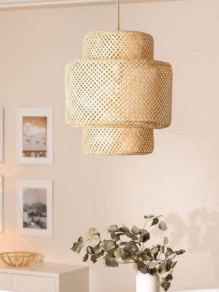 Bamboo Oriental Bamboo Pendant Light