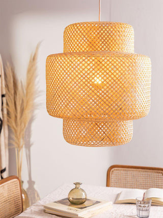 Bamboo Oriental Bamboo Pendant Light