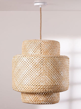 Bamboo Oriental Bamboo Pendant Light