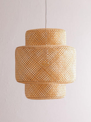Bamboo Oriental Bamboo Pendant Light
