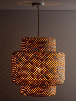 Bamboo Oriental Bamboo Pendant Light