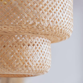 Bamboo Oriental Bamboo Pendant Light