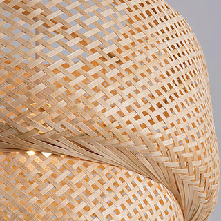 Bamboo Oriental Bamboo Pendant Light