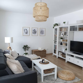 Bamboo Oriental Bamboo Pendant Light