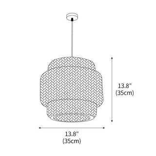 Bamboo Oriental Bamboo Pendant Light