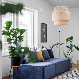 Bamboo Oriental Bamboo Pendant Light