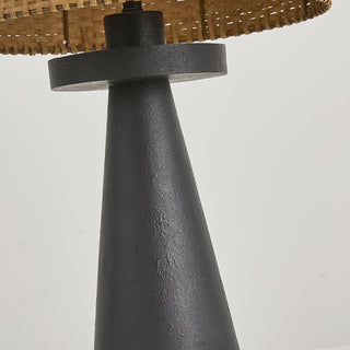 Barclay Modern Rattan Woven Table Lamp