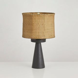 Barclay Modern Rattan Woven Table Lamp