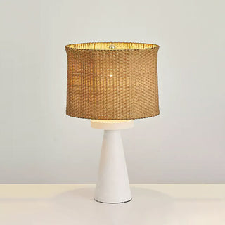 Barclay Modern Rattan Woven Table Lamp
