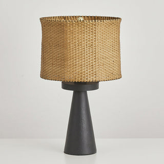 Barclay Modern Rattan Woven Table Lamp