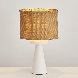 Barclay Modern Rattan Woven Table Lamp