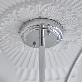 Barium Floral Metal Chandelier