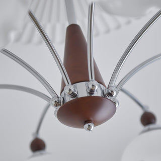 Barium Floral Metal Chandelier