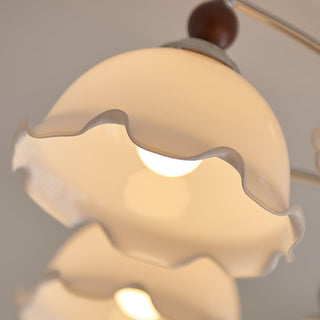 Barium Floral Metal Chandelier