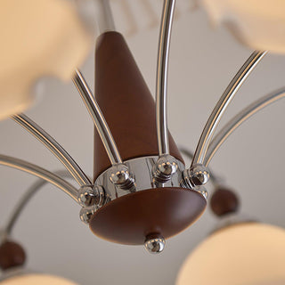 Barium Floral Metal Chandelier