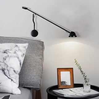Pivot Minimalist Metal Wall Lamp