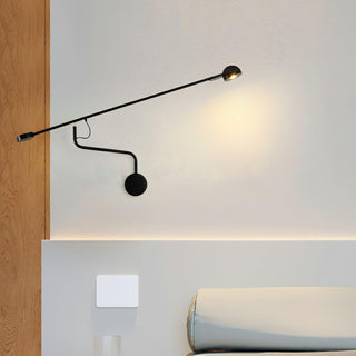 Pivot Minimalist Metal Wall Lamp