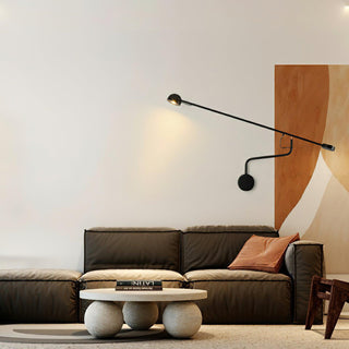 Pivot Minimalist Metal Wall Lamp